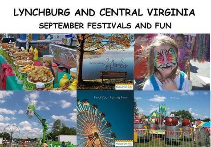 Lynchburg and Central Virginia Fall Festivals and Fun: September 2023