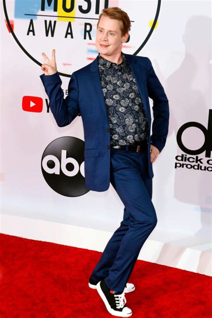 Macaulay Culkin on red carpet