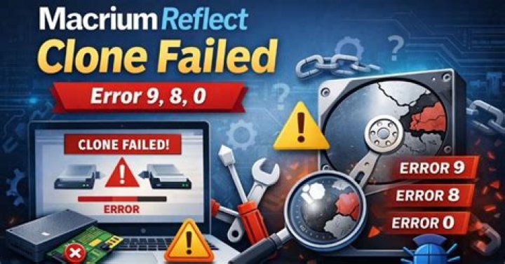 macrium reflect clone failed error 9 bad file decriptor