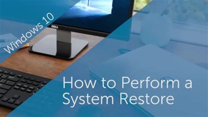 make system restore windows 10