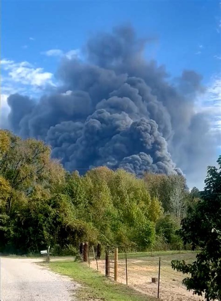 Massive fire in Houston