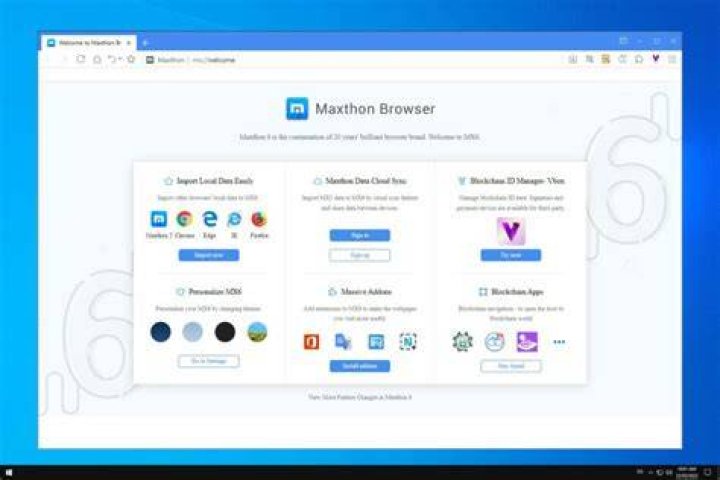 maxthon browser windows 10