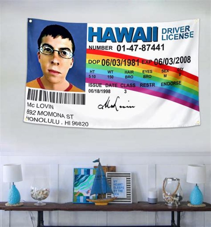 McLovin Fake ID Scene McLovin Fake ID Scene