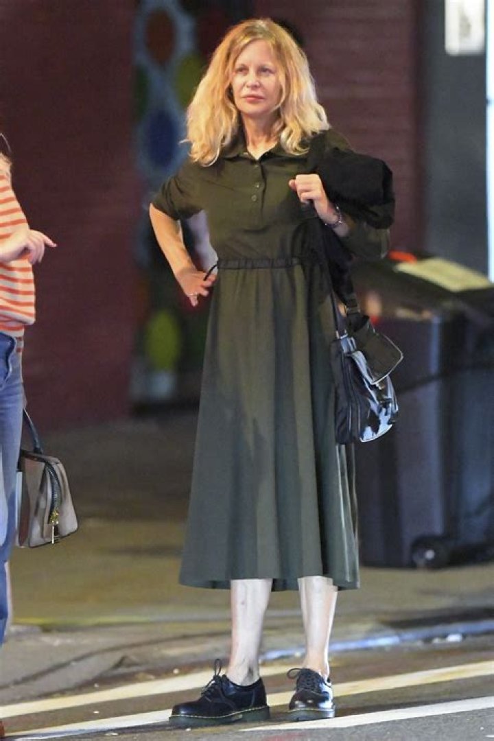Meg Ryan steps out after release date for new rom-com pushed back