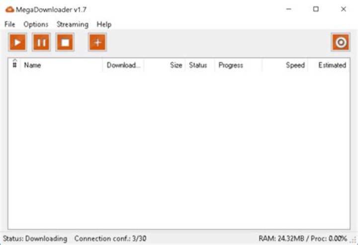 The MegaDownloader software MegaDownloader how to fix available browser storage for mega