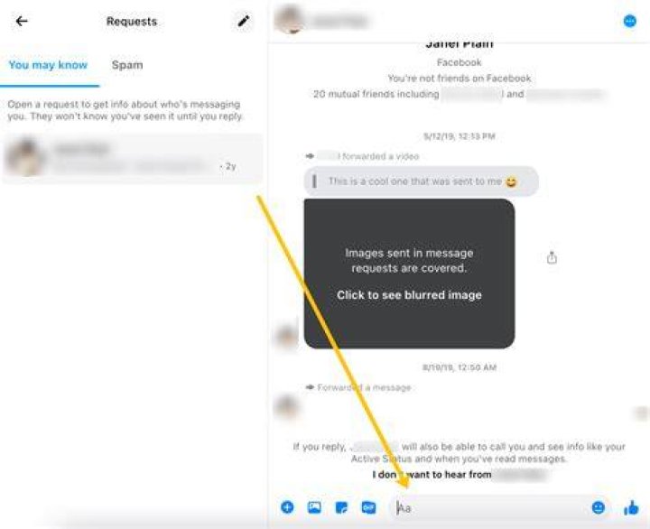 Message requests