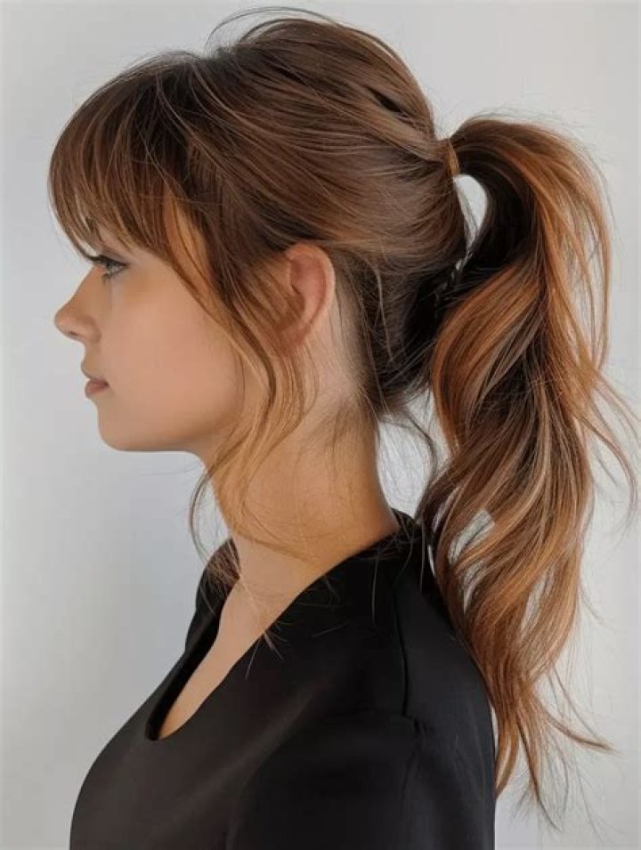 Messy Ponytail How-To