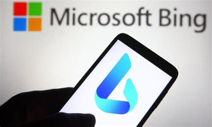Microsoft Bing on phone Microsoft Bing on phone
