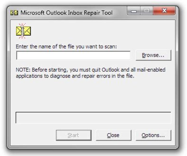 The Microsoft Outlook Inbox Repair Tool Microsoft Outlook Inbox Repair Tool outlook the information store cannot be opened