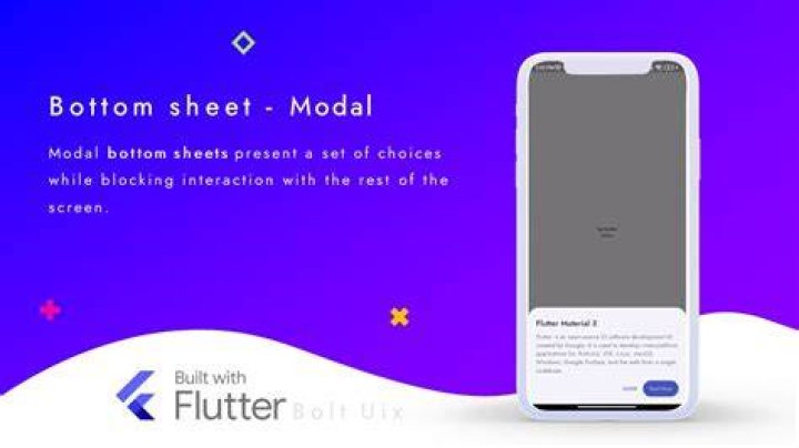 modal_sheet1 Modal bottom sheets