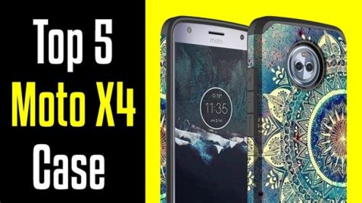 Moto x4 cases