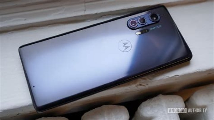 Motorola Edge Plus on window sill