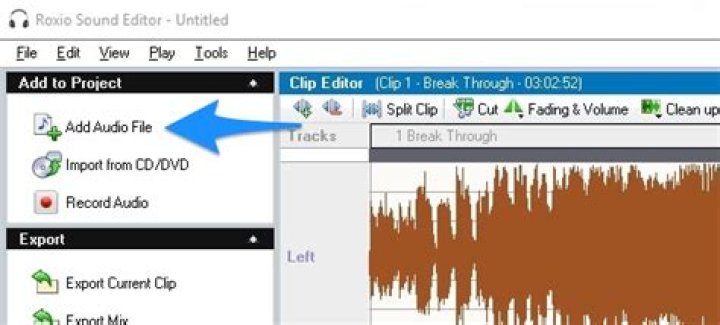 moving the entire audio clip moving the entire audio clip
