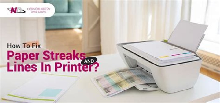 my printer leave horizontal streaks