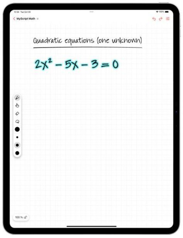 MyScript Calculator 2 best math apps for Android