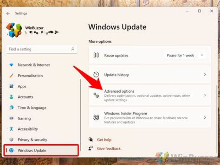 Navigate to Windows
