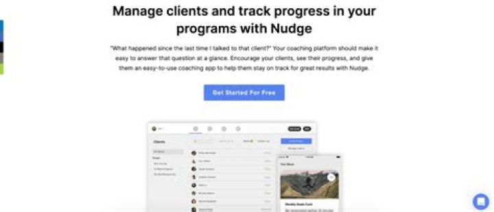 NudgeCoach - PT software