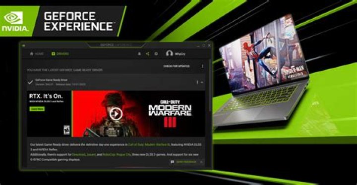 NVidia Geforce experience_supported games