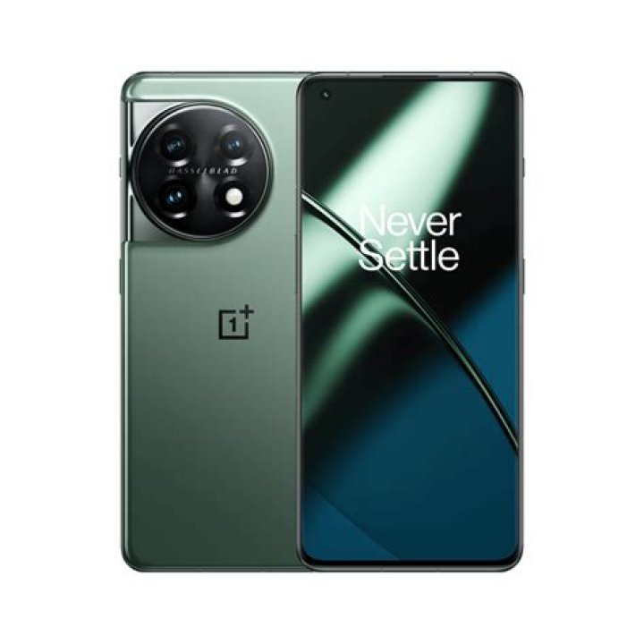 OnePlus 7 Pro phone at angle on table OnePlus 7 Pro phone at angle on table