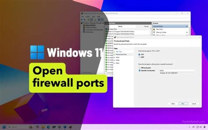 open firewall