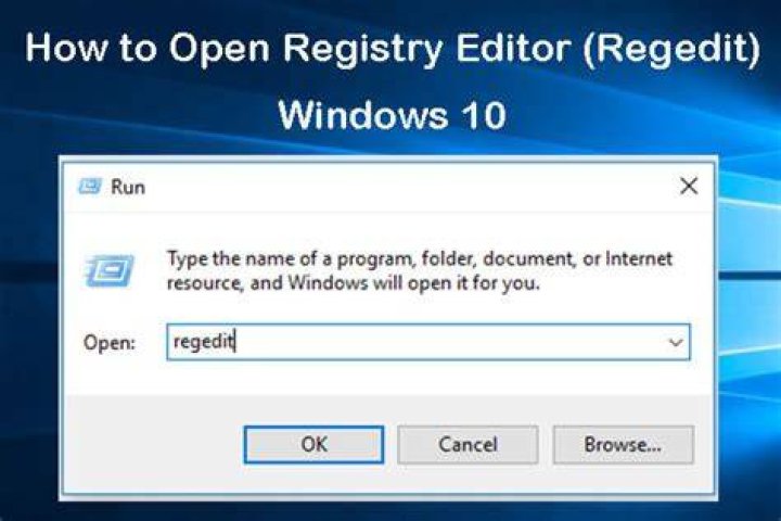 Open Regedit