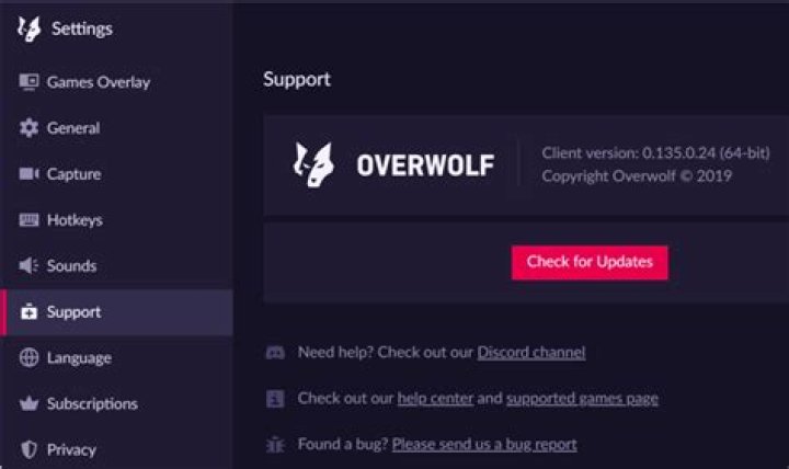 Overwolf overlay not launching