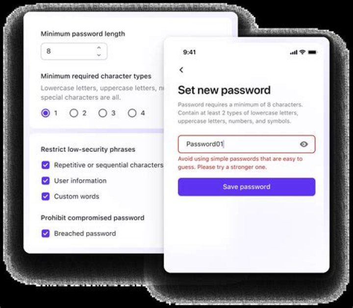 password isn't working on mac after update