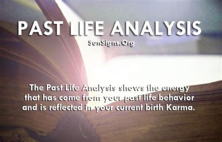 Past Life Analysis - SunSigns.Org