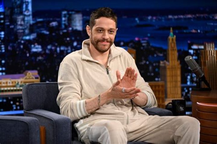 Pete Davidson on stage Pete Davidson on stage