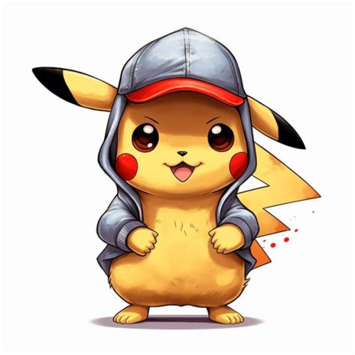 Pikachu wearing Ash's Original hat