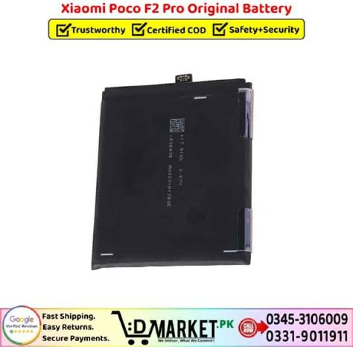 Poco F2 Pro Battery logo Poco F2 Pro Battery logo
