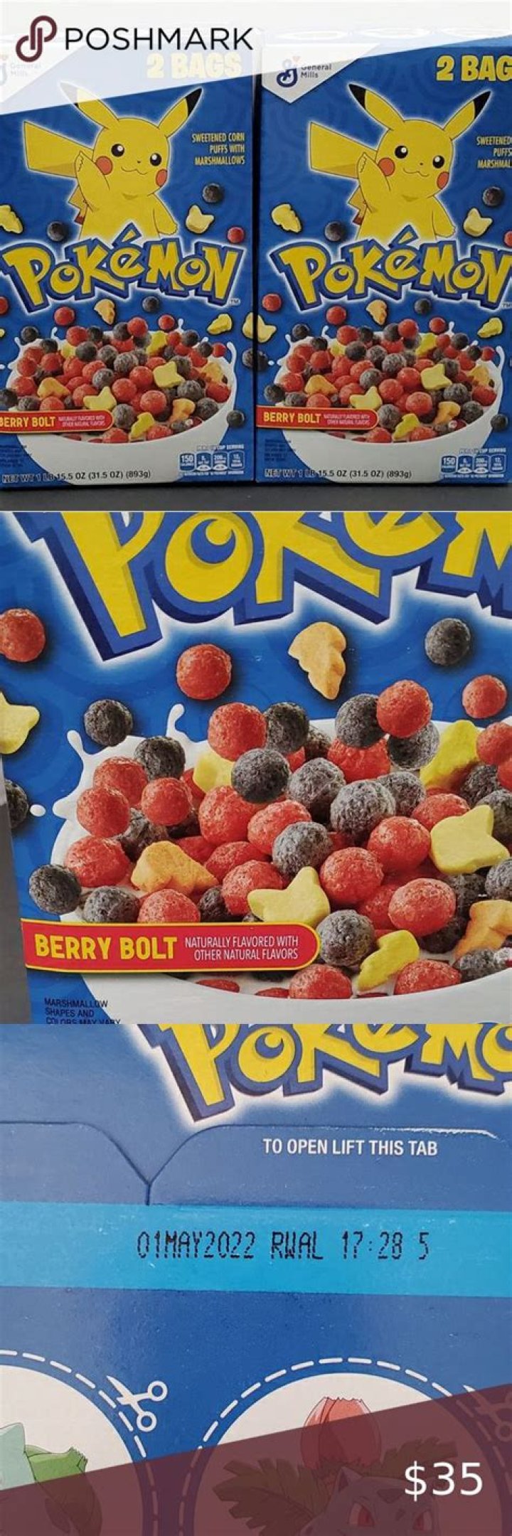 Pokémon Toasted Oat Cereal with Marshmallow Bits