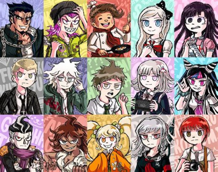 popular danganronpa characters