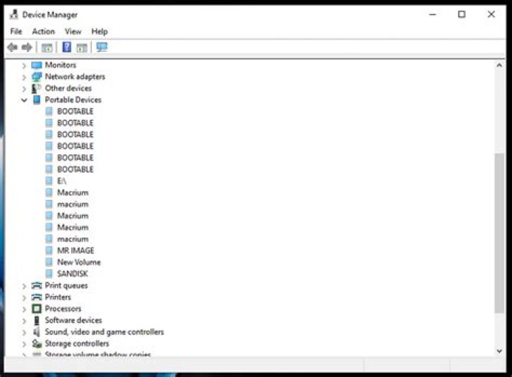 portable devices device manager