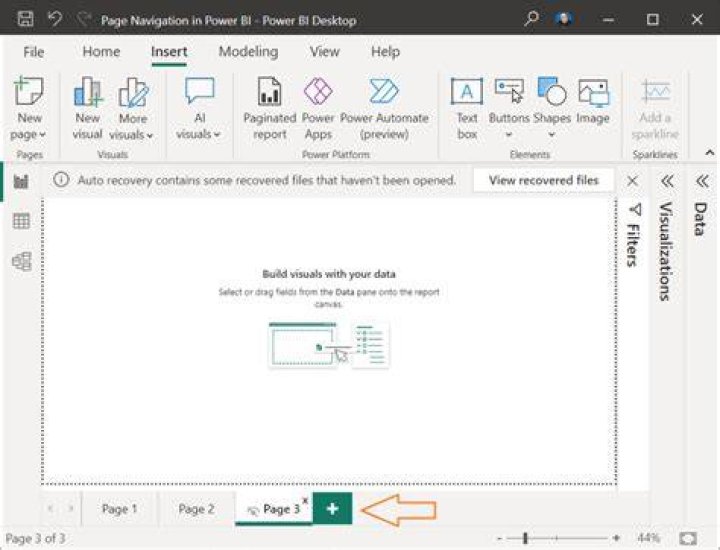 power bi click on clear sorting