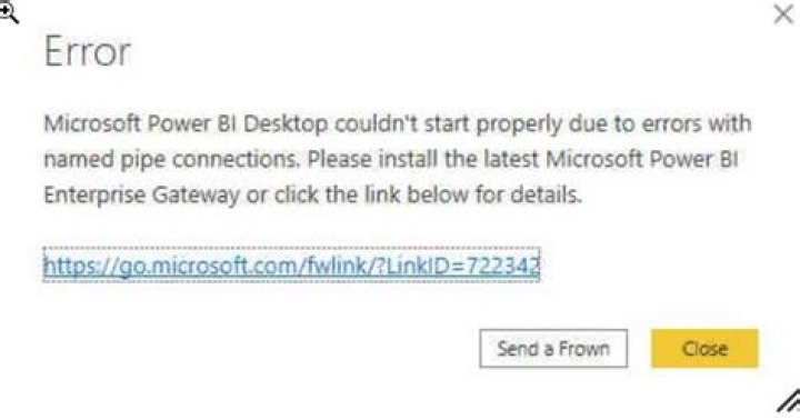 power bi error