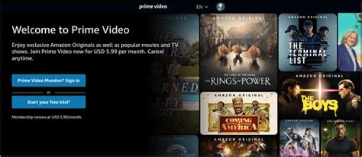 Prime Video screenshot