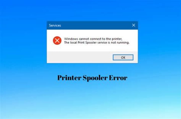 The Print Spooler Properties window Print Spooler Properties printer error 0x00003e3