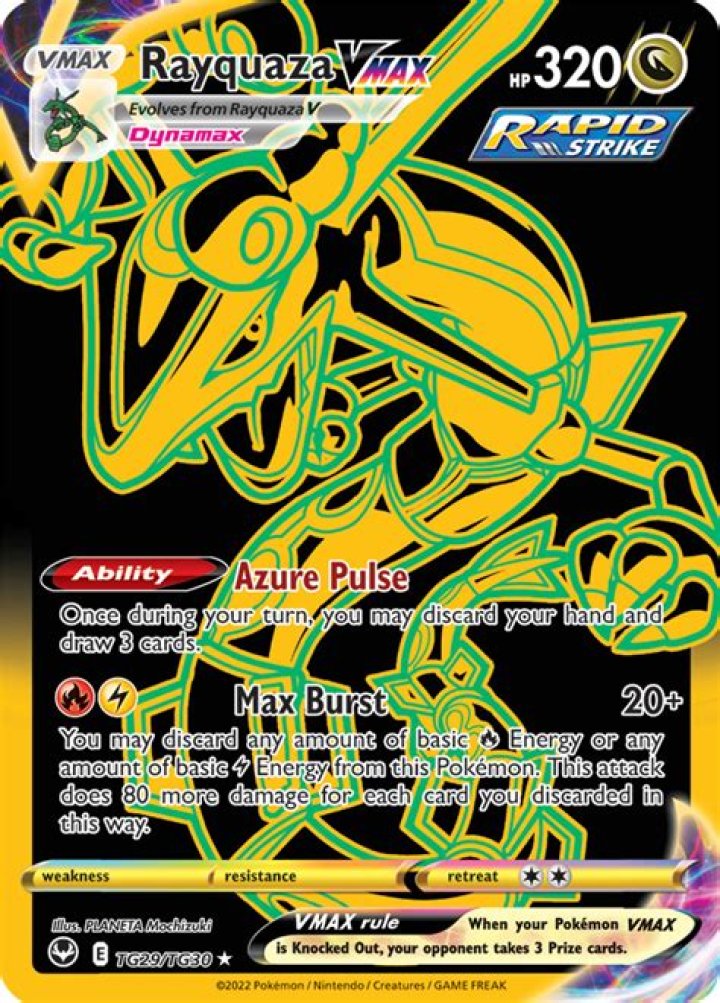 Rayquaza VMAX (Evolving Skies 111)