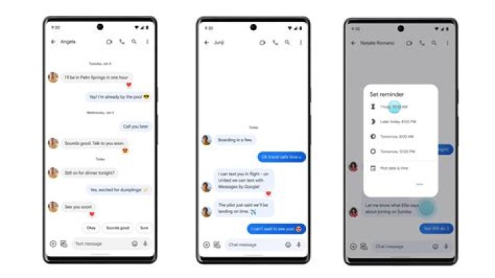 React to MEssenger messages 1