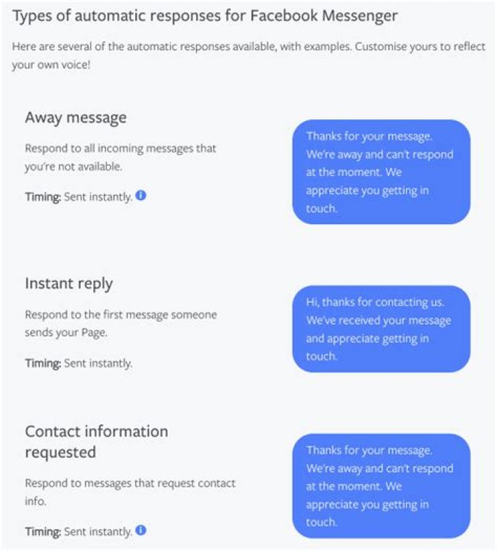React to MEssenger messages 2