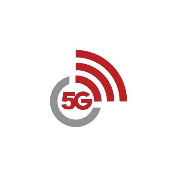 5G logo red Red 5G logo
