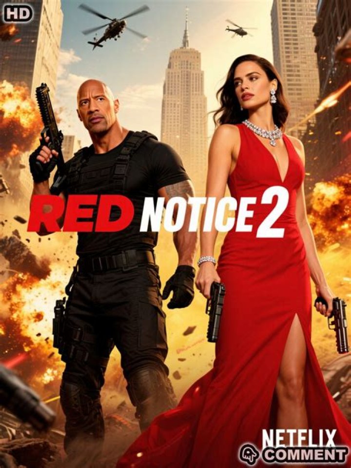 Red Notice 2 Poster By Designsuperhero