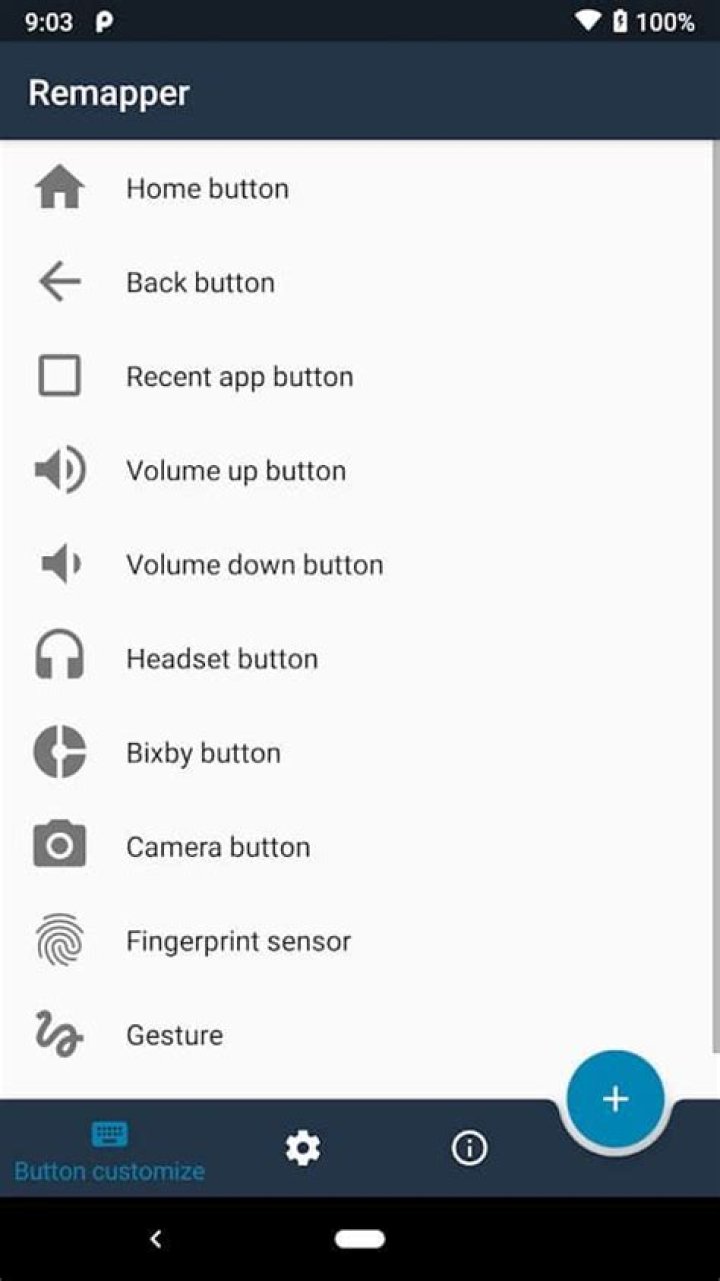 Remap buttons and gestures screenshot 2021 Remap buttons and gestures screenshot 2021