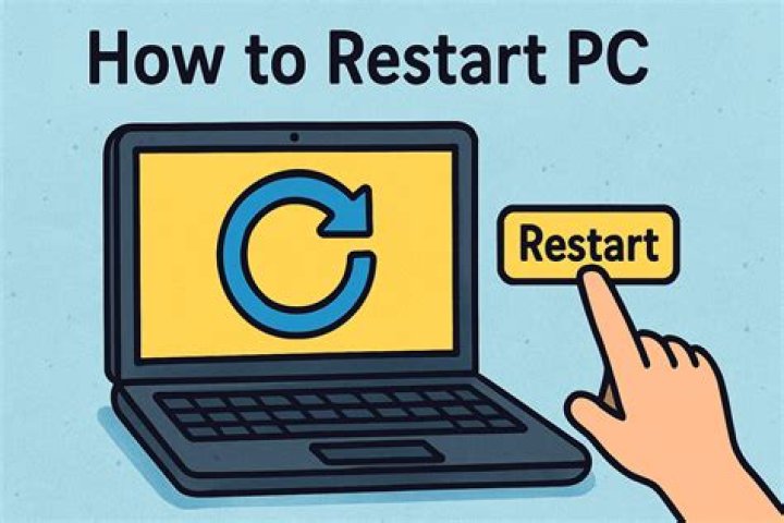 restart the computer