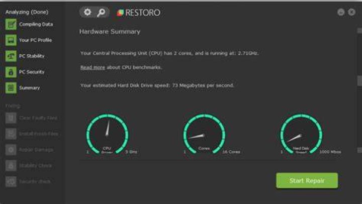 Restoro repair