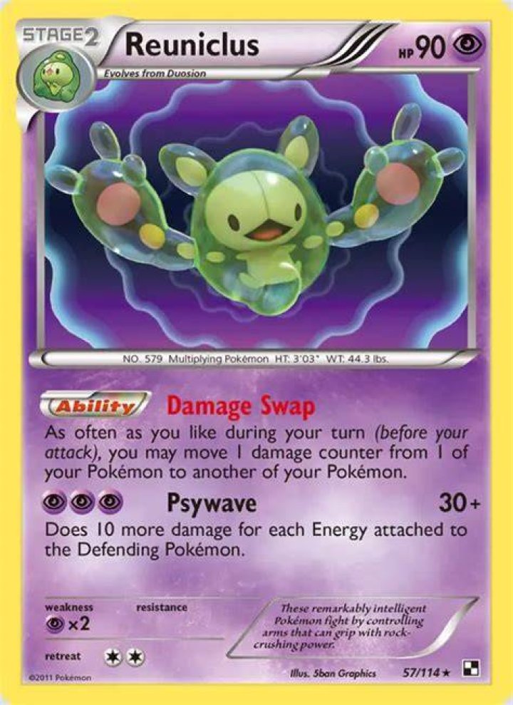 Reuniclus (Black & White 57)