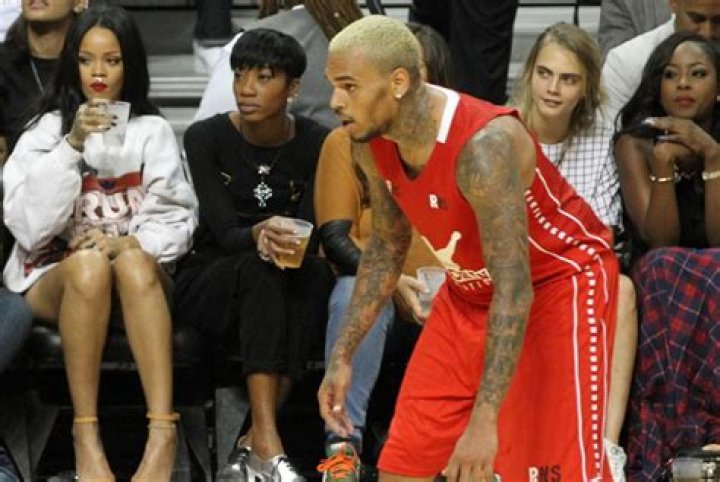 Rihanna cannot get away from Chris Brown