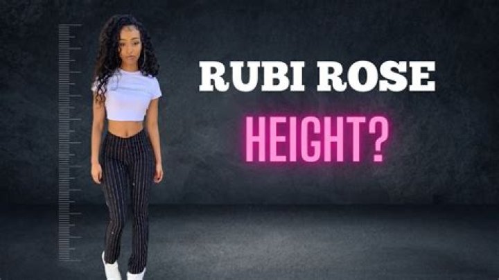 Rubi Rose height
