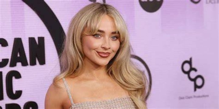 Sabrina Carpenter Brought the Drip in a Glitzy Crystal TwoPiece Set